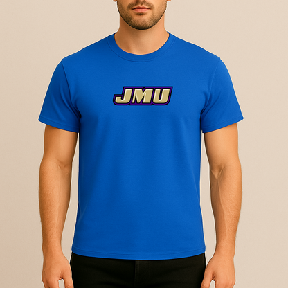 Men's James Madison Dukes Logo Cotton T-Shirt