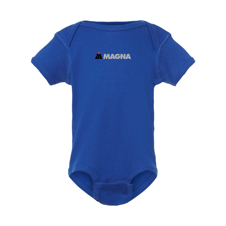 Magna Steyr Logo Baby Onesie Romper