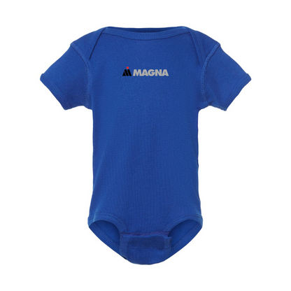 Magna Steyr Logo Baby Onesie Romper