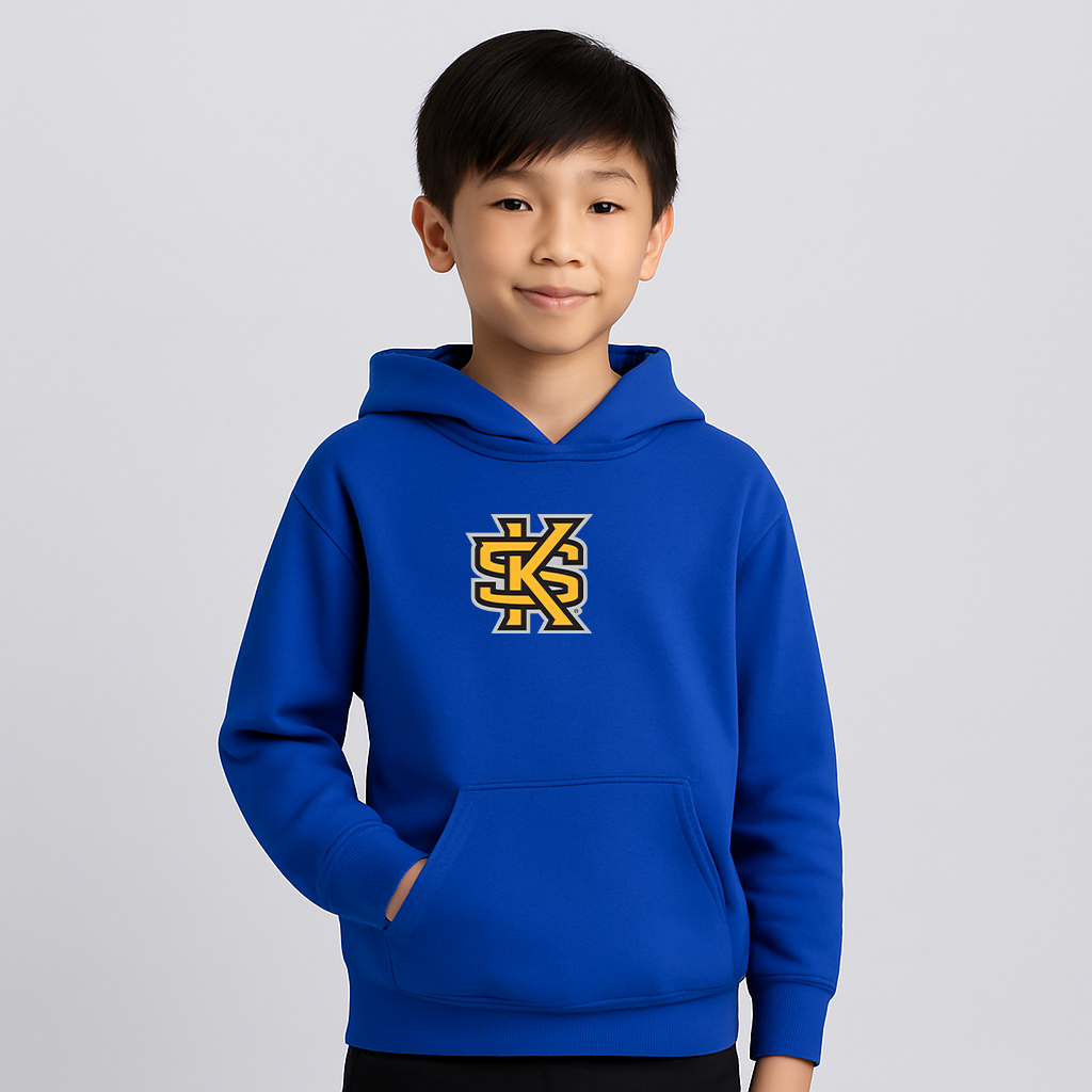 Youth Kennesaw State Owls Logo Pullover Hoodie