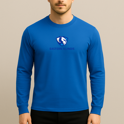 Men's Eastern Illinois Panthers Logo Long Sleeve T-Shirt