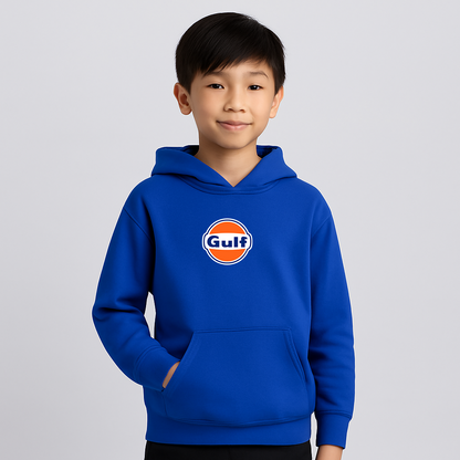 Youth Gulf Oil Logo Pullover Hoodie