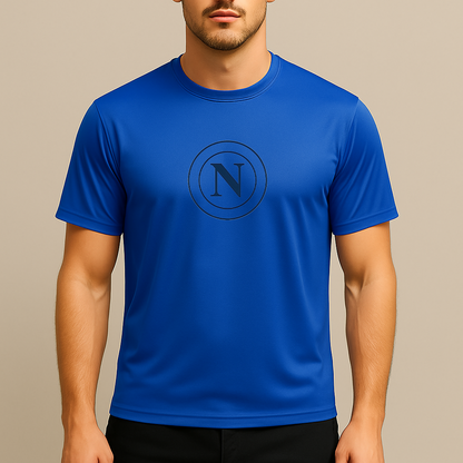 Men's Napoli 2025 Soccer Logo Polyester T-Shirt