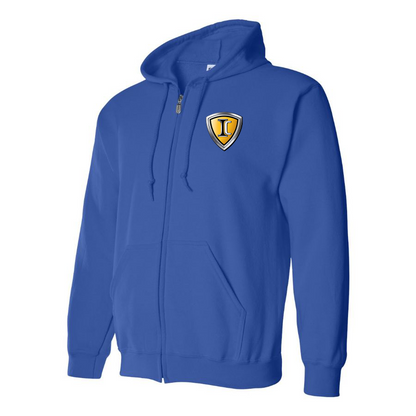 Men's IC Bus Logo Zipper Hoodie