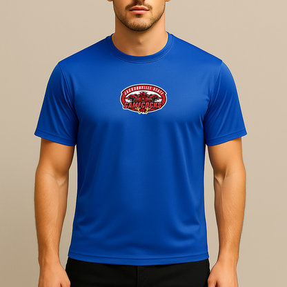 Men's Jacksonville State Gamecocks Logo Polyester T-Shirt