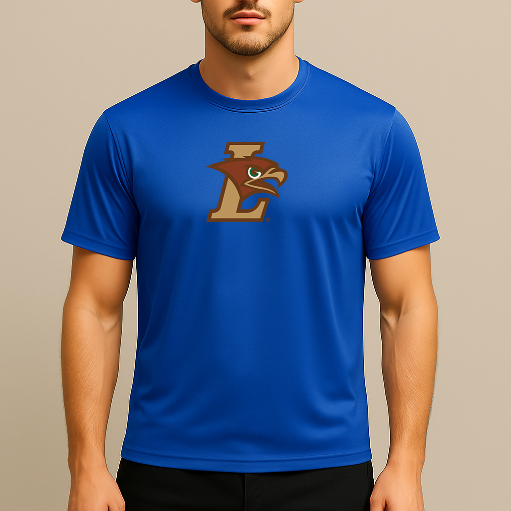 Men's Lehigh Mountain Hawks Logo Polyester T-Shirt