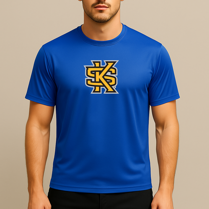 Men's Kennesaw State Owls Logo Polyester T-Shirt