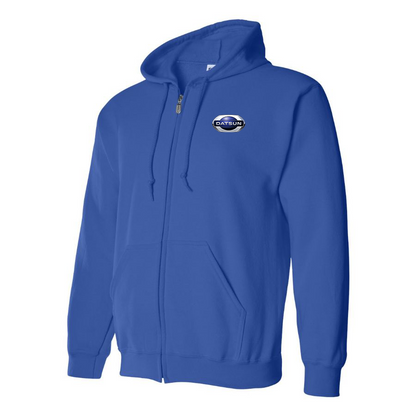Men's Datsun Logo Zipper Hoodie