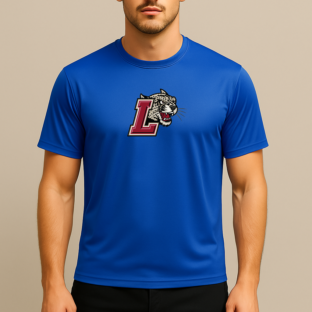 Men's Lafayette Leopards Logo Polyester T-Shirt