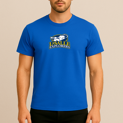 Men's La Salle Explorers Logo Cotton T-Shirt
