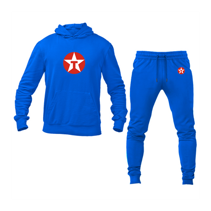 Men's Texaco Logo Hoodie Joggers Set