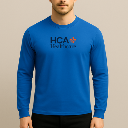 Men's HCA Healthcare Logo Long Sleeve T-Shirt