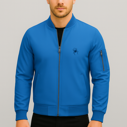 Men's Richmond Spiders Logo Lightweight Bomber Jacket Windbreaker Softshell Varsity Jacket Coat