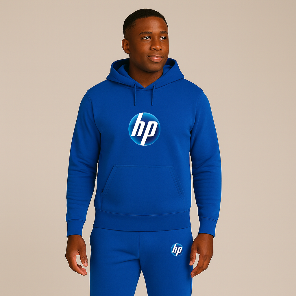 Men's HP Logo Hoodie Joggers Set