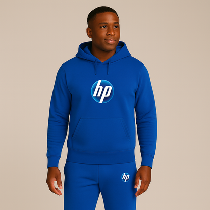Men's HP Logo Hoodie Joggers Set