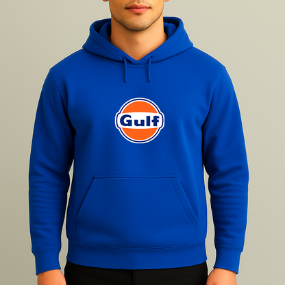 Men's Gulf Oil Logo Pullover Hoodie