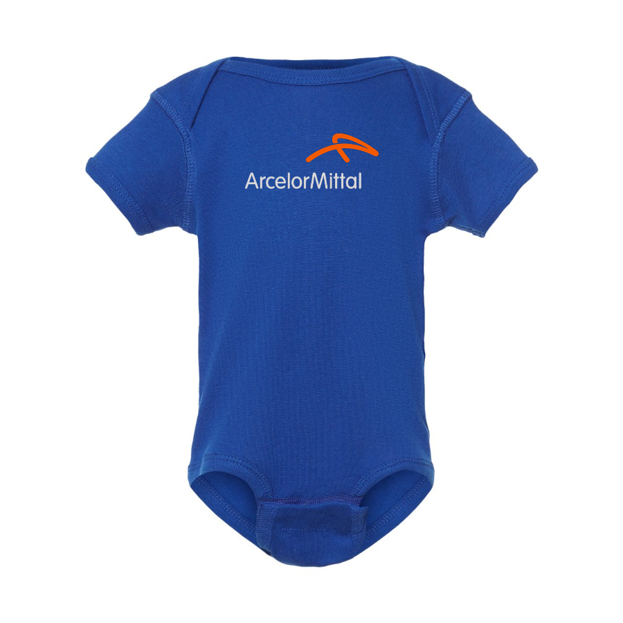 Arcelormittal Logo Baby Onesie Romper