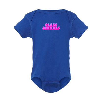 Glass Animals  Logo Baby Onesie Romper