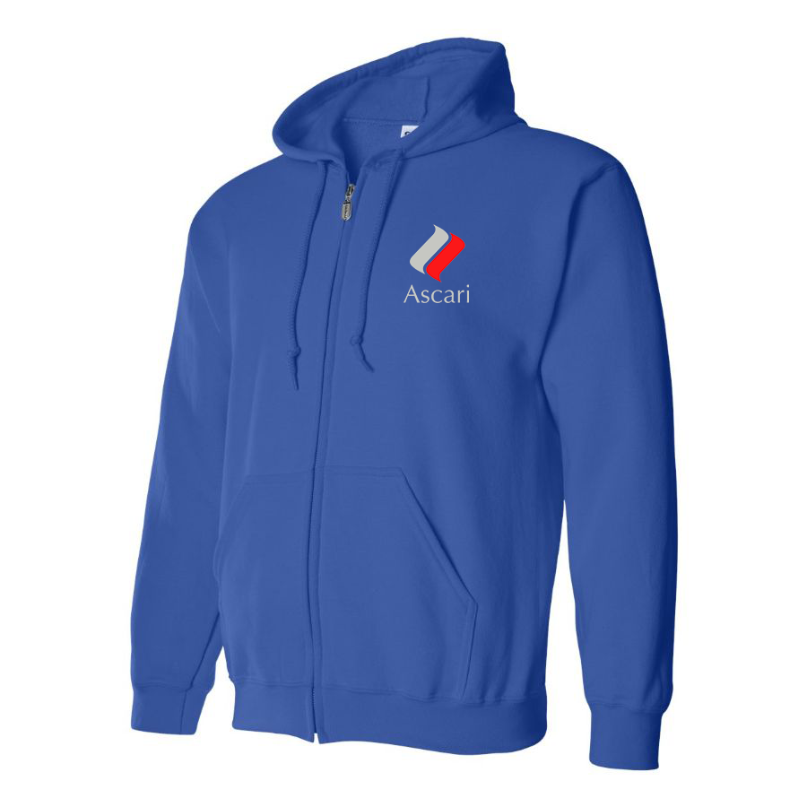 Men's Ascari Logo Zipper Hoodie