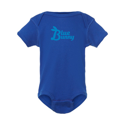 Blue Bunny Logo Baby Onesie Romper