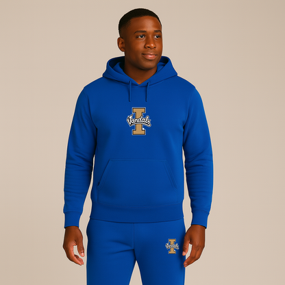 Men's Idaho Vandals Logo Hoodie Joggers Set