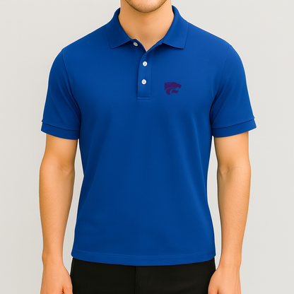 Men's Kansas State Wildcats Logo Dry Blend Polo
