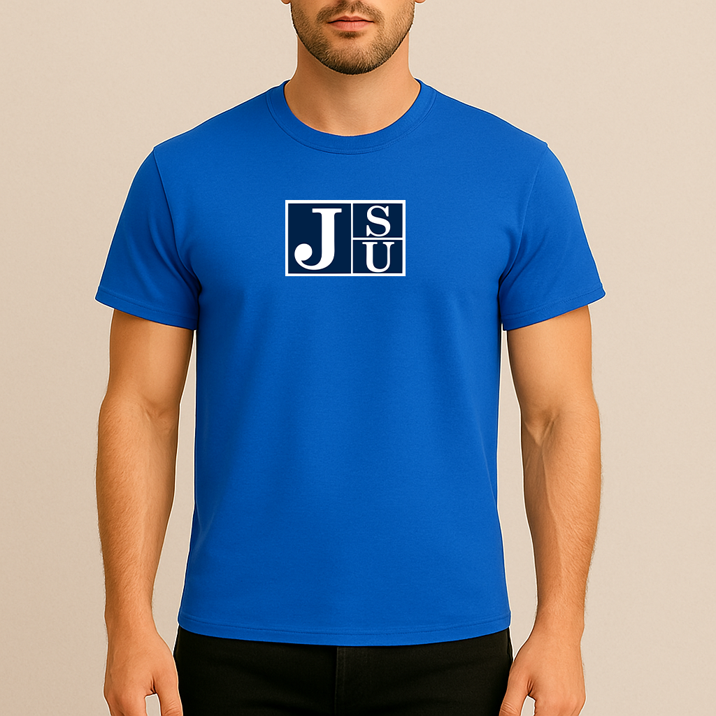 Men's Jackson State Tigers Logo Cotton T-Shirt