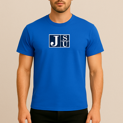 Men's Jackson State Tigers Logo Cotton T-Shirt