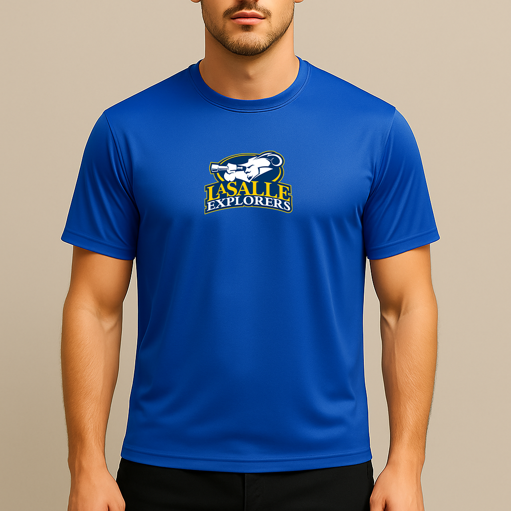 Men's La Salle Explorers Logo Polyester T-Shirt