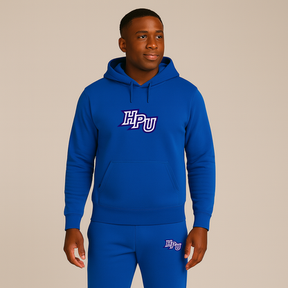 Men's High Point Panthers Logo Hoodie Joggers Set