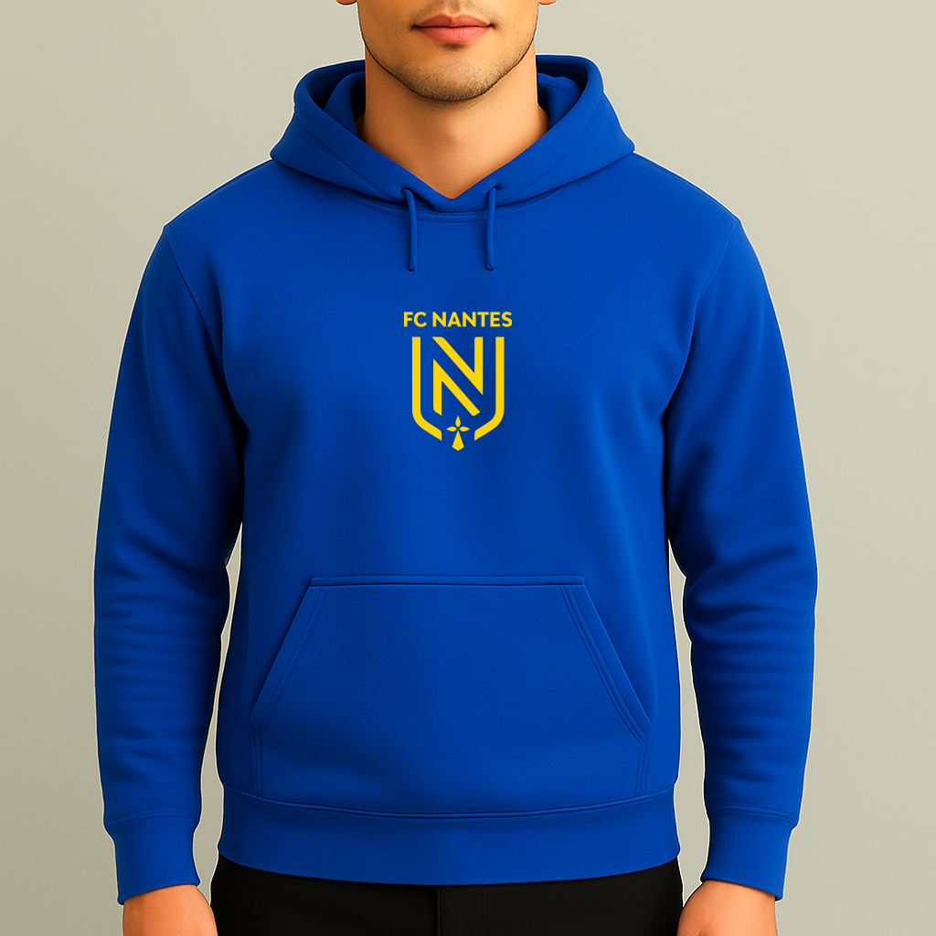 Men's FC Nantes Soccer Logo Pullover Hoodie