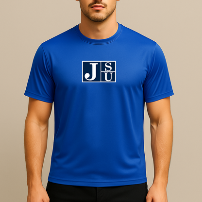 Men's Jackson State Tigers Logo Polyester T-Shirt