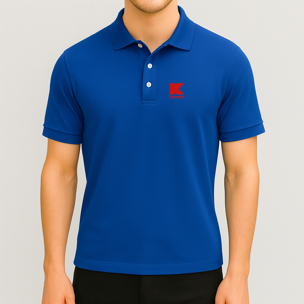 Men's Kmart Logo Dry Blend Polo