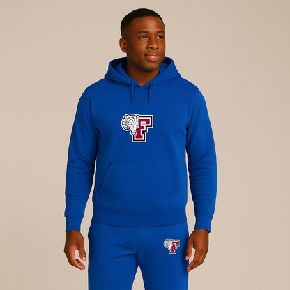 Men's Fordham Rams Logo Hoodie Joggers Set