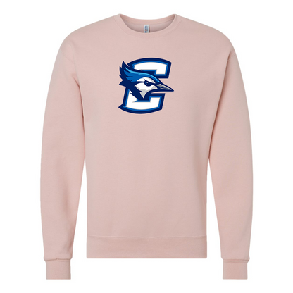 Men's  Creighton Bluejays JERZEES NuBlend Crewneck Sweatshirt