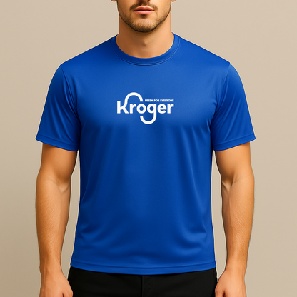 Men's Kroger Logo Polyester T-Shirt