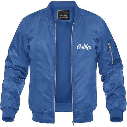 Men's Adika Lightweight Bomber Jacket Windbreaker Softshell Varsity Jacket Coat