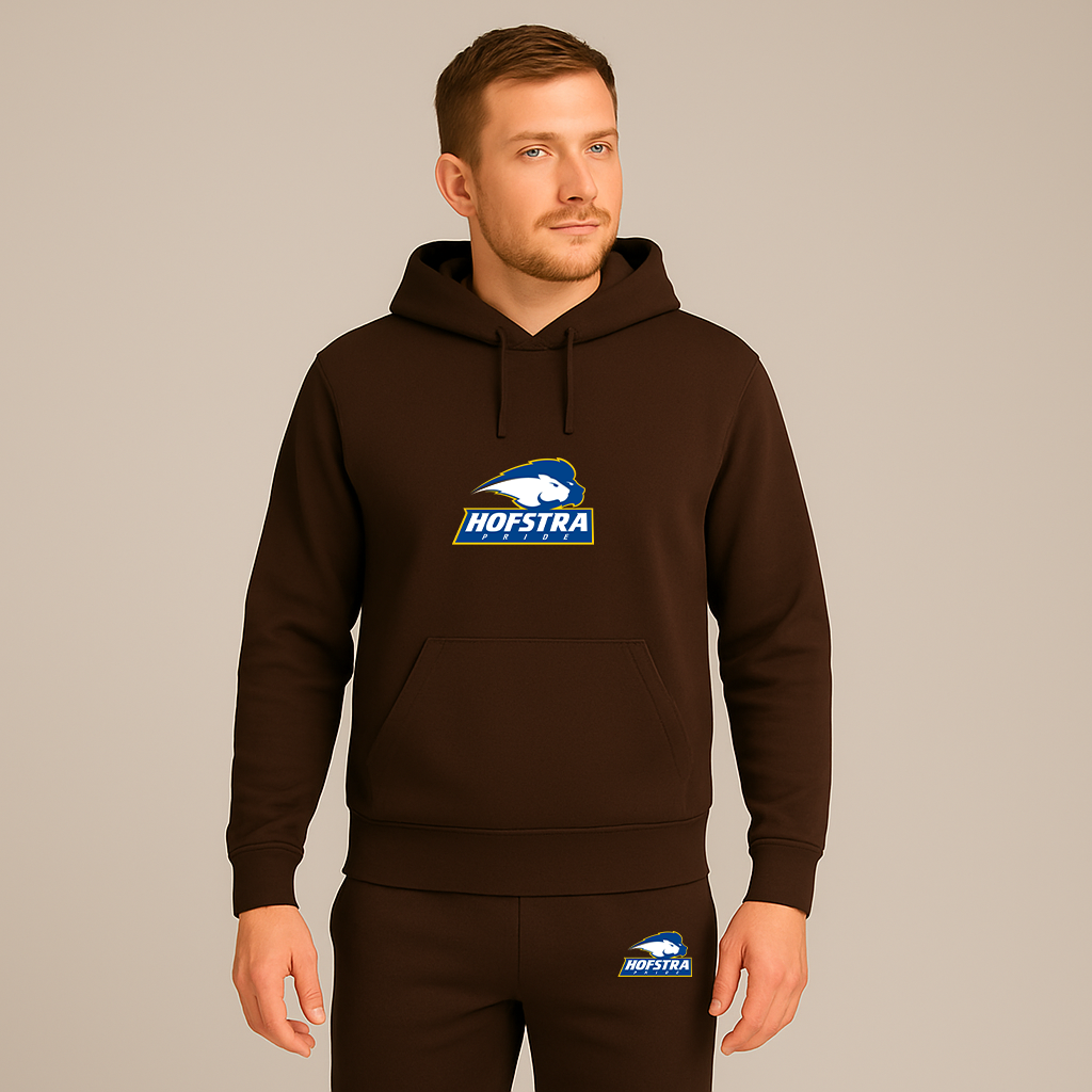 Men's Hofstra Pride Logo Hoodie Joggers Set