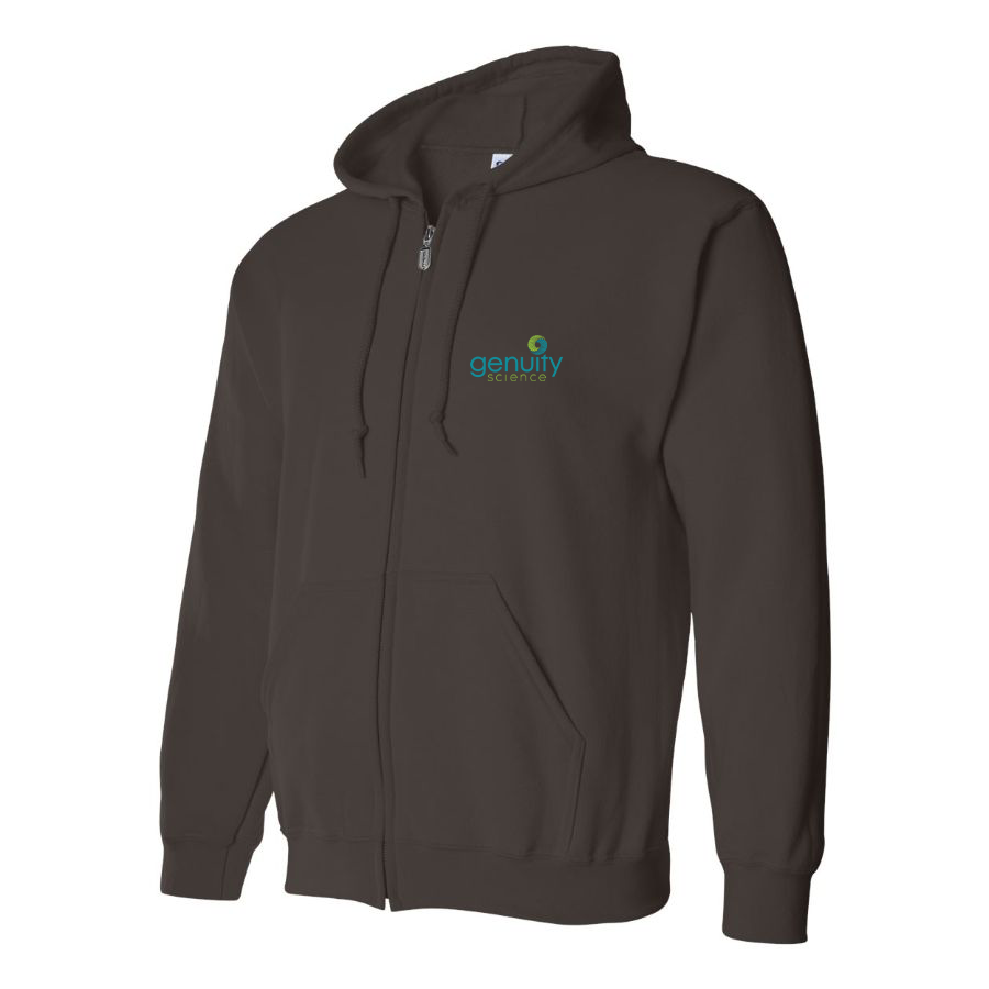 Men's Genuity Science Logo Zipper Hoodie