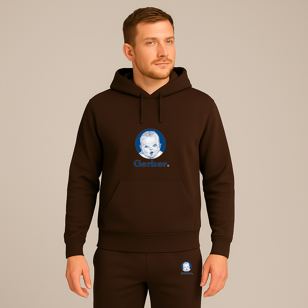 Men's Gerber Life Insurance Logo Hoodie Joggers Set