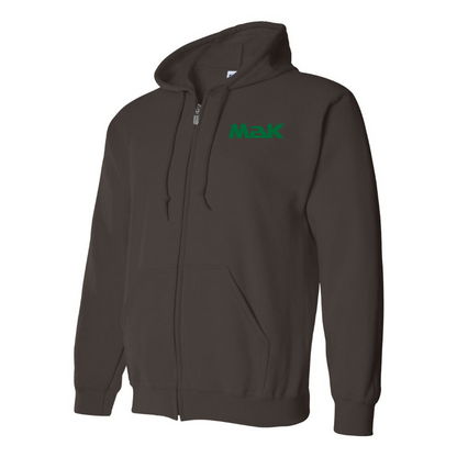 Men's Maschinenbau Kiel Logo Zipper Hoodie