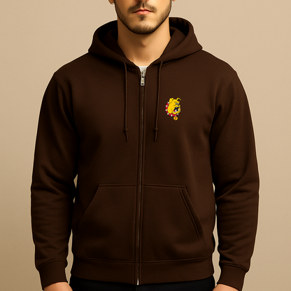 Men's Ferris State Bulldogs Logo Zipper Hoodie