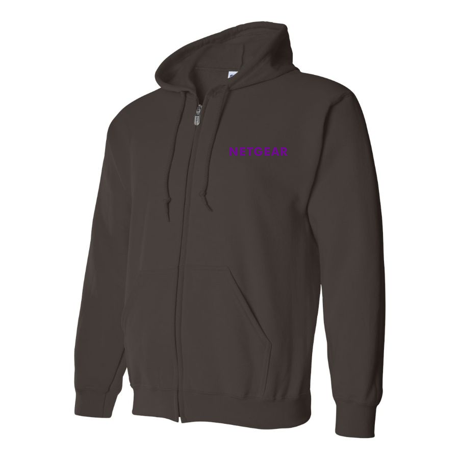 Men's Netgear Logo Zipper Hoodie
