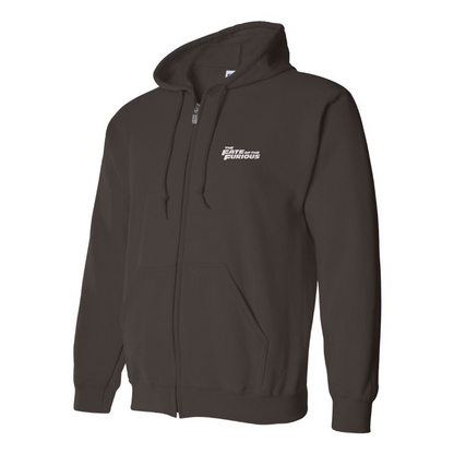Men's The Fate Of the Furious Logo Zipper Hoodie