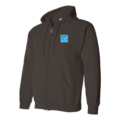 Men's Energy Star Logo Zipper Hoodie
