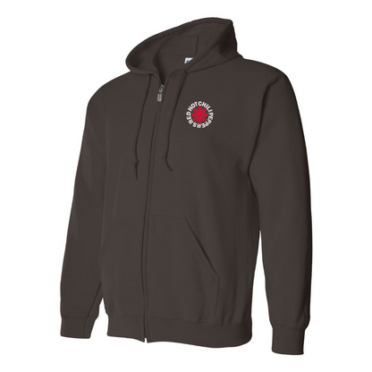 Men's Red Hot Chili Peppers Logo Zipper Hoodie