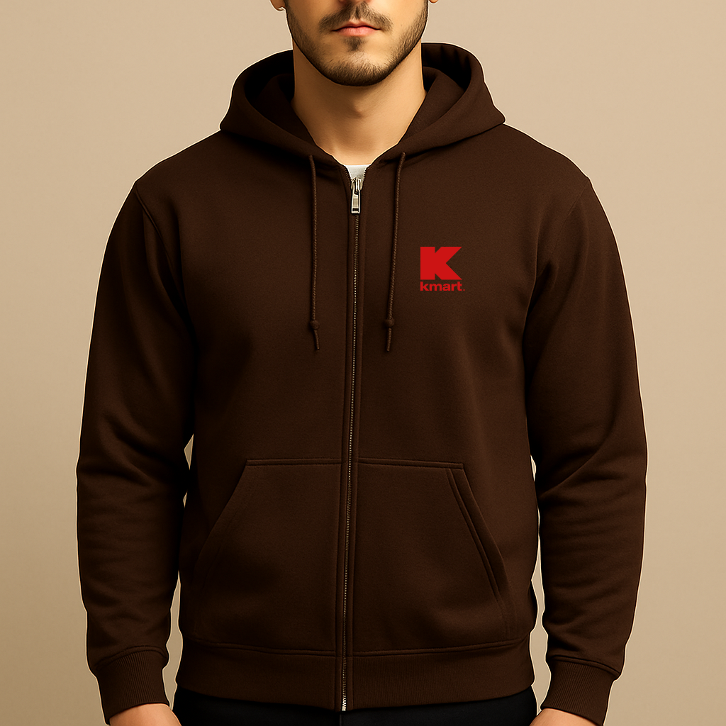 Men's Kmart Logo Zipper Hoodie
