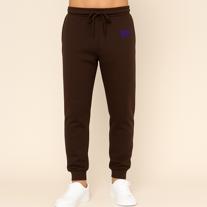 Men's Kansas State Wildcats Logo Joggers Sweatpants