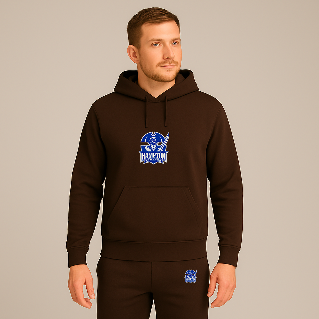Men's Hampton Pirate Logo Hoodie Joggers Set