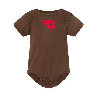 Dayton Flyers  Rabbit Skins Infant Baby Rib Bodysuit